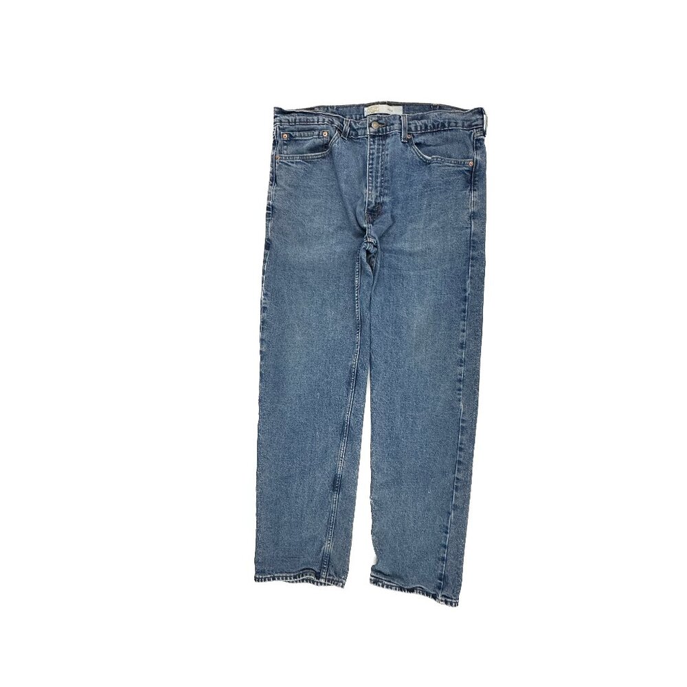 Signature by Levi Strauss Regular Men's size 38x32 Dark Wash Blue Denim jeans